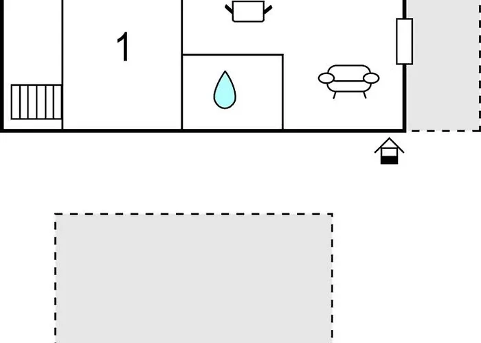 بوتيل 1 Bedroom Awesome Ship In Brandenburg 3*